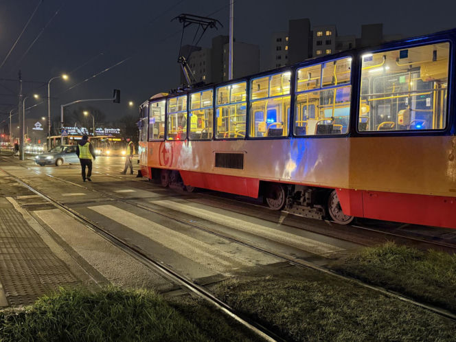 Potrącenie przez tramwaj 17-latki Białołęka