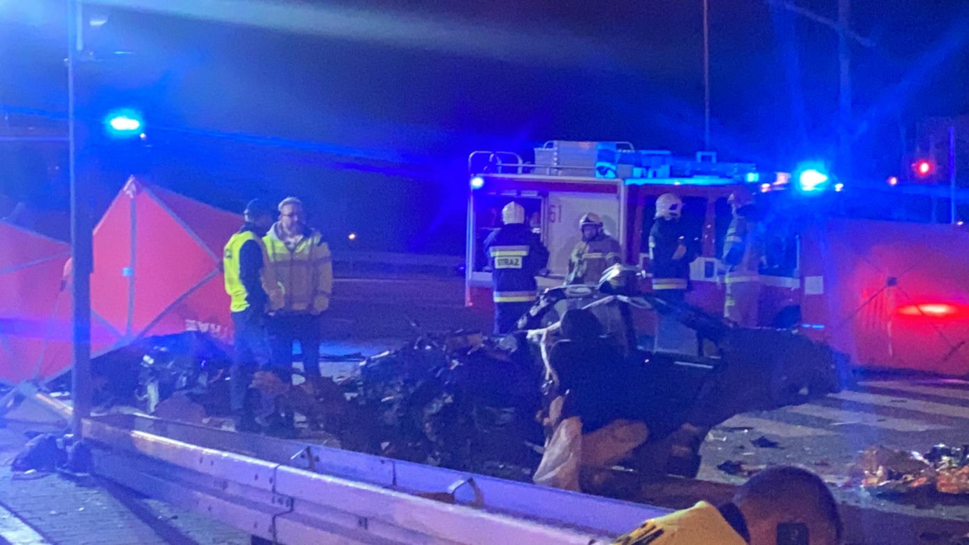 Śmiertelny wypadek w Rzgowie. Trzy osoby nie żyją