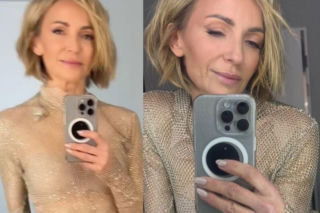 Anna Wyszkoni pokazała ciało w złotej kreacji. Lepiej niż niejedna 20-latka!