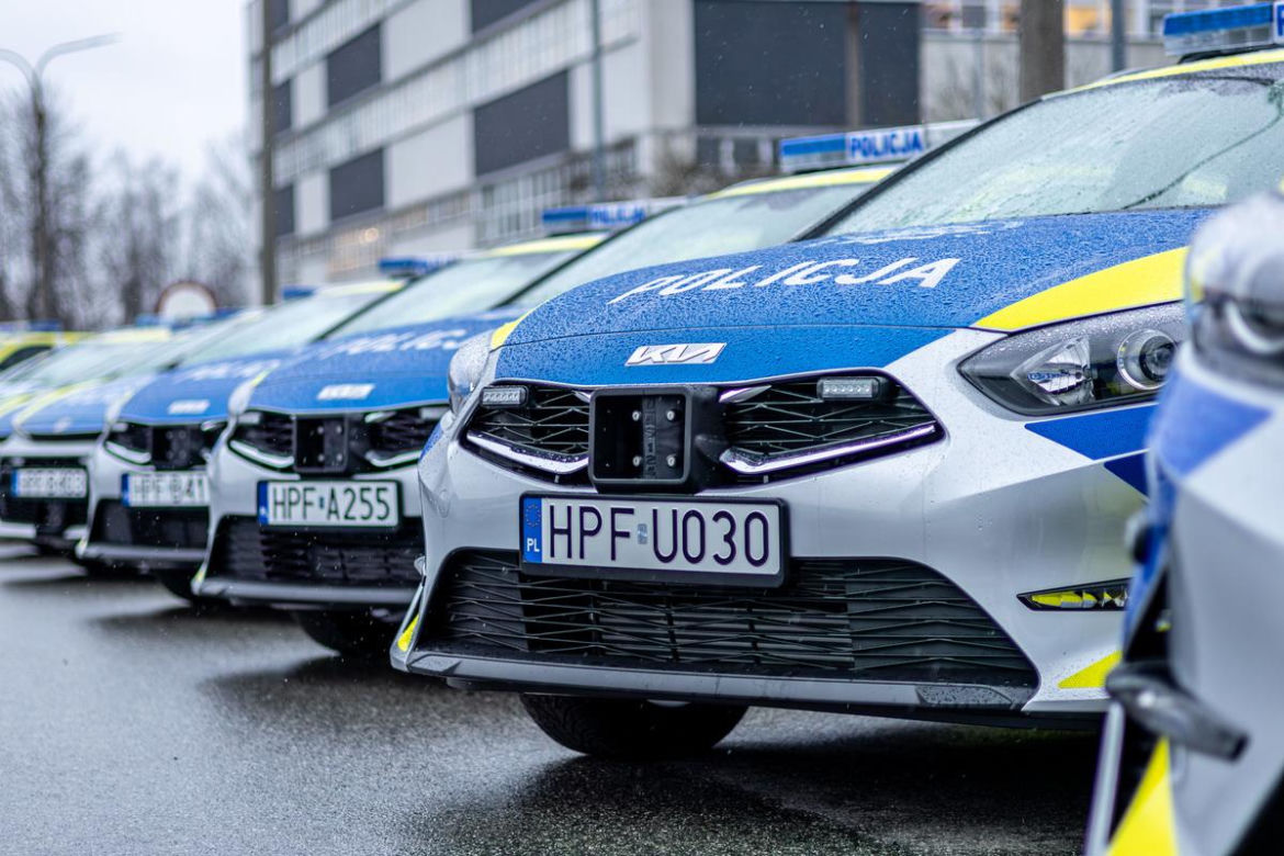 Nowe radiowozy łódzkiej policji