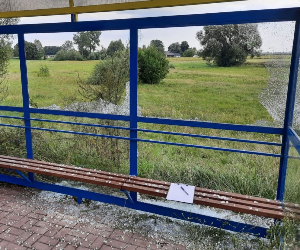 Żyrzyn: 22-latek ostrzelał wiaty przystankowe. W tle konflikt miłosny