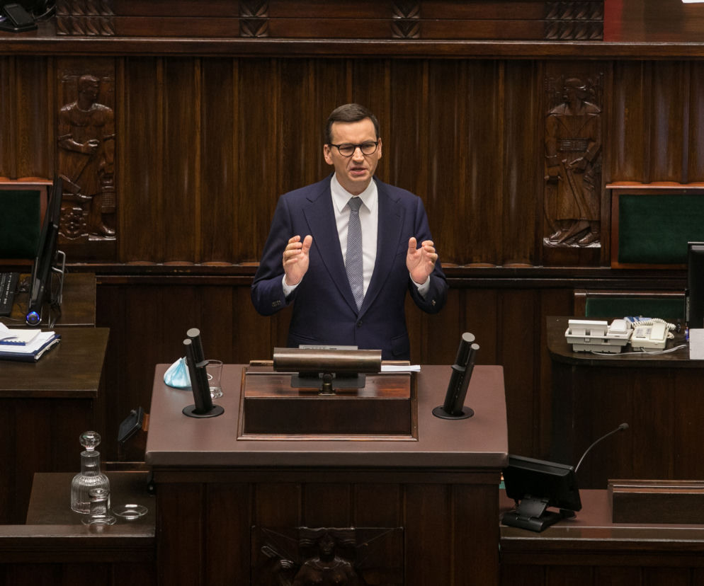 Mateusz Morawiecki w sejmie