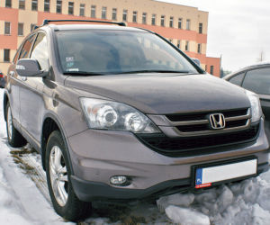 Łotysz ukradł hondę CRV