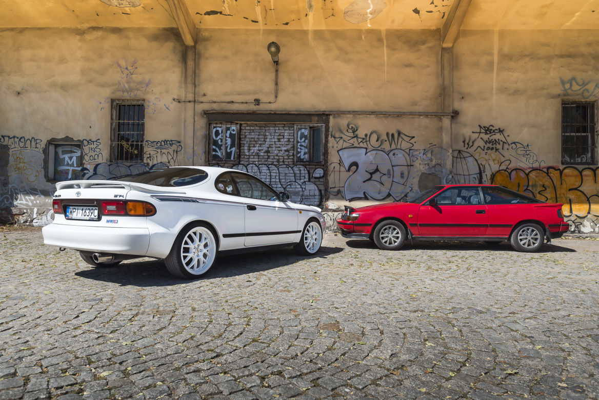Toyota Celica mk. IV 2.0 GT & Toyota Celica mk. V 1.6 STi 