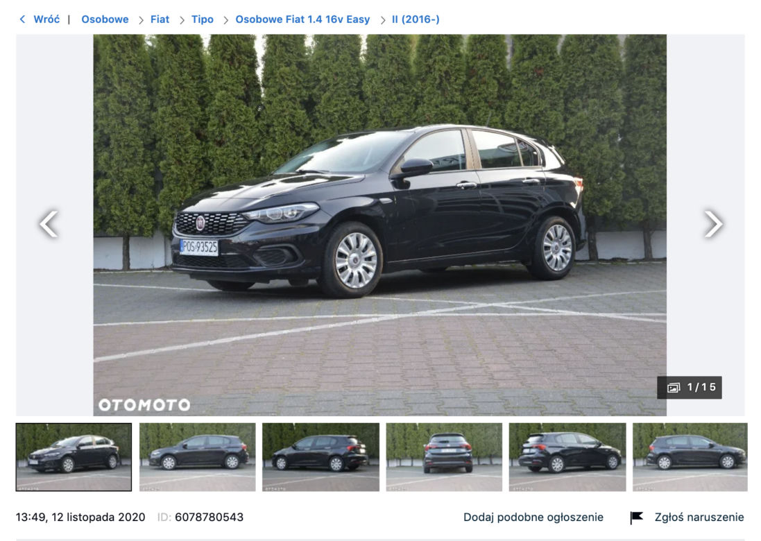 Używany Fiat Tipo