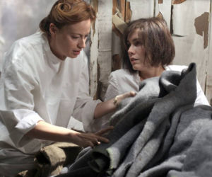 Czas honoru 7 sezon odc. 5. Celina (Olga Bołądź), Wanda (Magdalena Różczka)