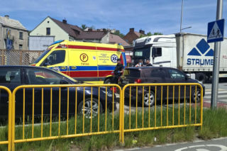 Wypadek na Hutniczej w Starachowicach. Są poszkodowani