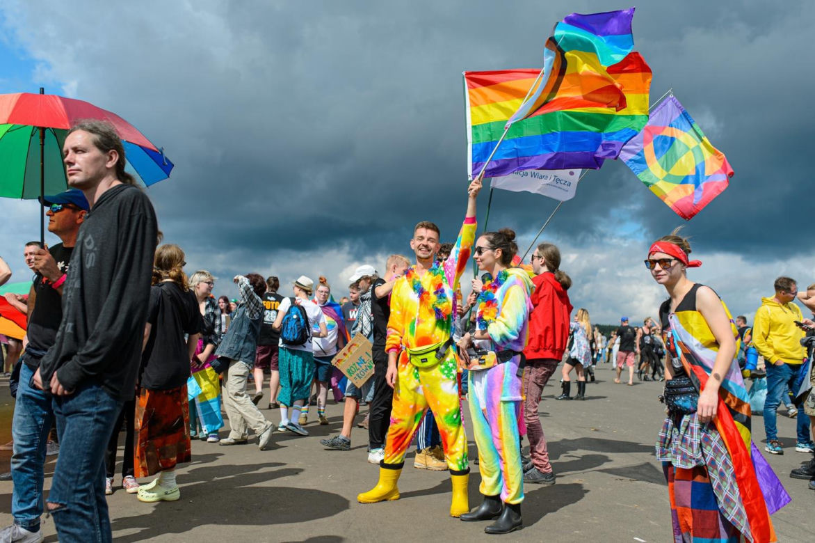 Marsz Równości na Pol’and’Rock Festival 2023