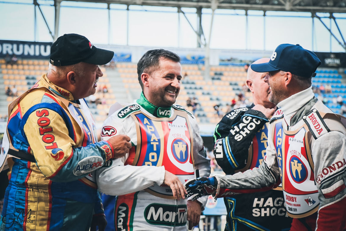 Weterani Apatora Toruń i Polonii Bydgoszcz znów ścigali się na torze. Za nami Derby Pomorza i Kujaw 2019