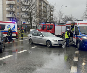 Dramat na Modlińskiej. Kierowca Toyoty uderzył w BMW