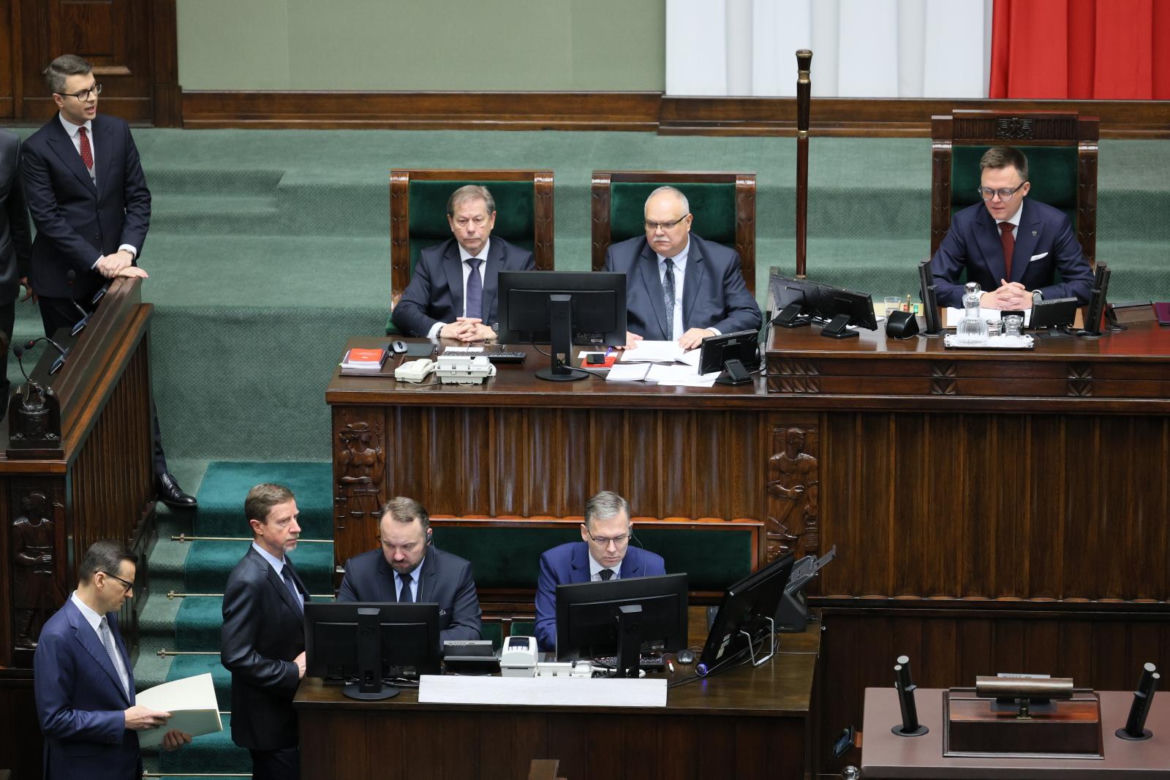 Expose premiera Mateusza Morawieckiego - posiedzenie Sejmu (11 grudnia)