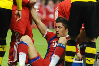 Robert Lewandowski kontuzjowany. Kiedyś przeżył gorsze starcie