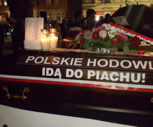 Protest branży gastronomicznej w Bydgoszczy