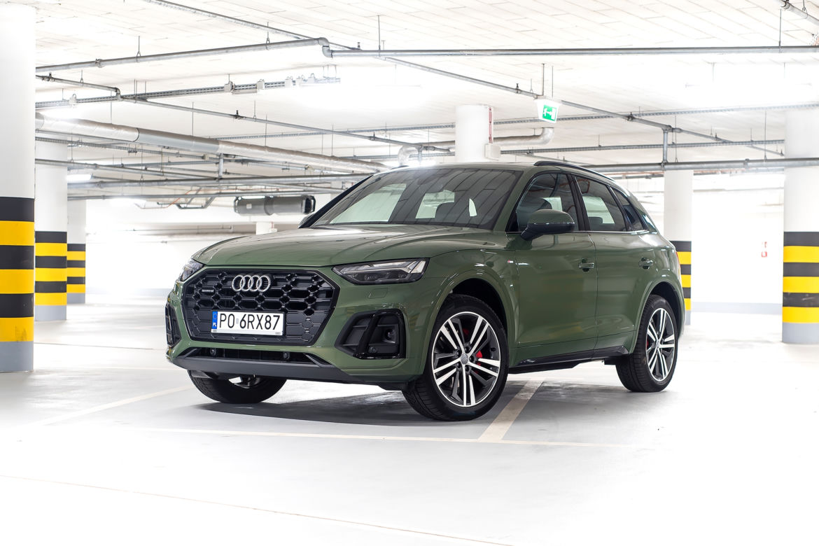 Audi Q5 S line 40 TDI quattro S tronic (District Green)