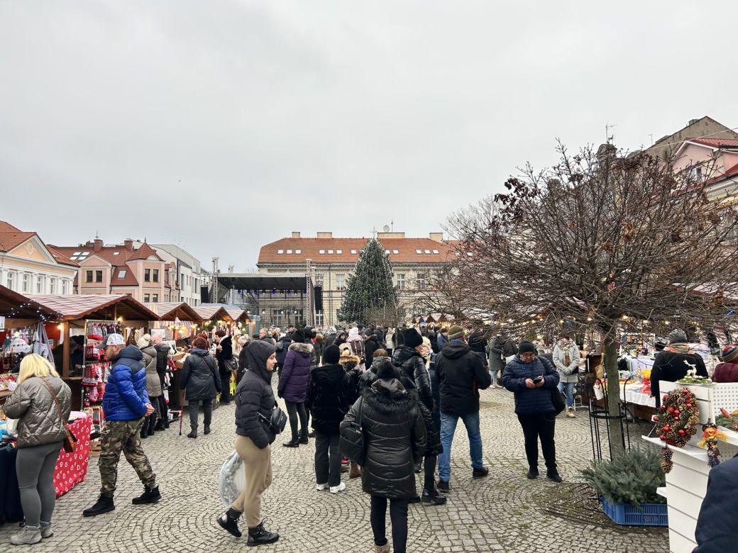 Jarmark świąteczny w Koninie