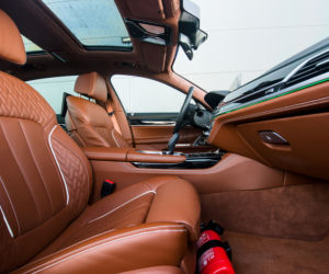 BMW serii 7 G12 wnętrze pakiet BMW Individual