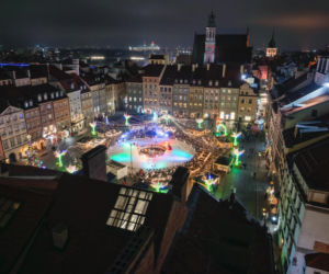 Świąteczna iluminacja 2025/2026 w Warszawie