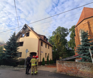 Tragedia w Nowym Stawie! W pożarze plebanii zginął ksiądz