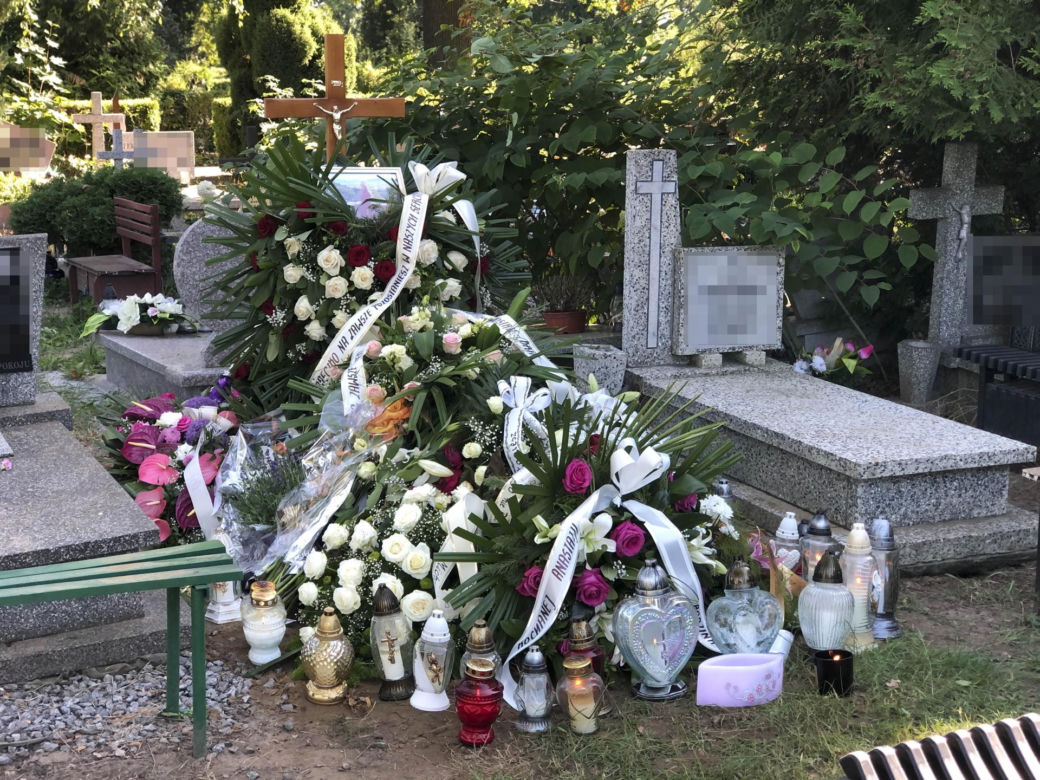 Tak wygląda grób Anastazji na Osobowicach. 27-latka została zamordowana w Grecji