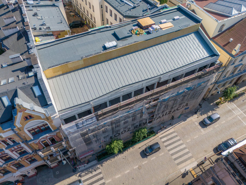 Modernizacja kamienicy przy ul. Sienkiewicza 22 w Łodzi