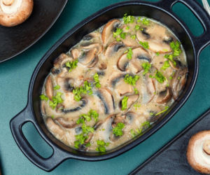 To najlepszy sos pieczarkowy, jaki jadłam. Sekretnym składnikiem jest ten włoski serek 