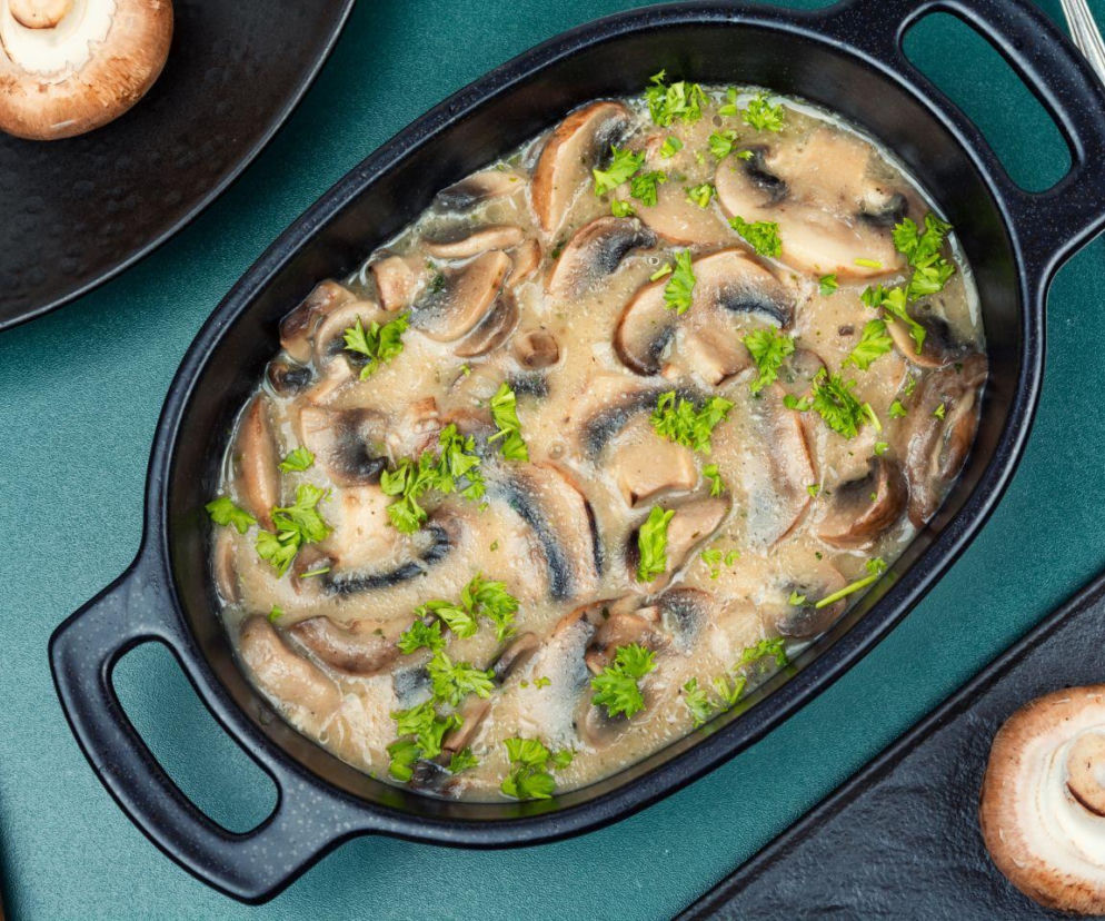 sos pieczarkowy z mascarpone