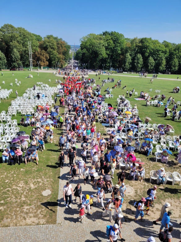 XXXII Pielgrzymka Zagłębiowska dotarła do Częstochowy