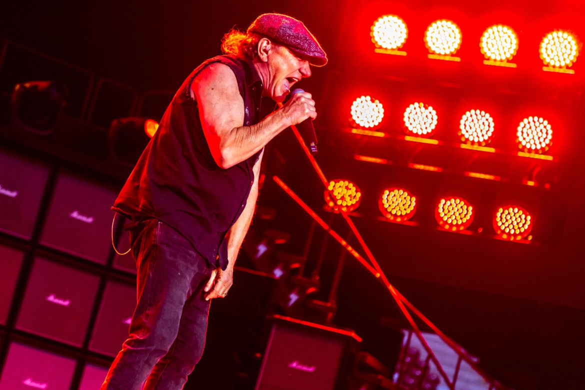 Koncert AC/DC w Warszawie (4.07.2025) - część druga. Organizatorem koncertu jest Live Nation