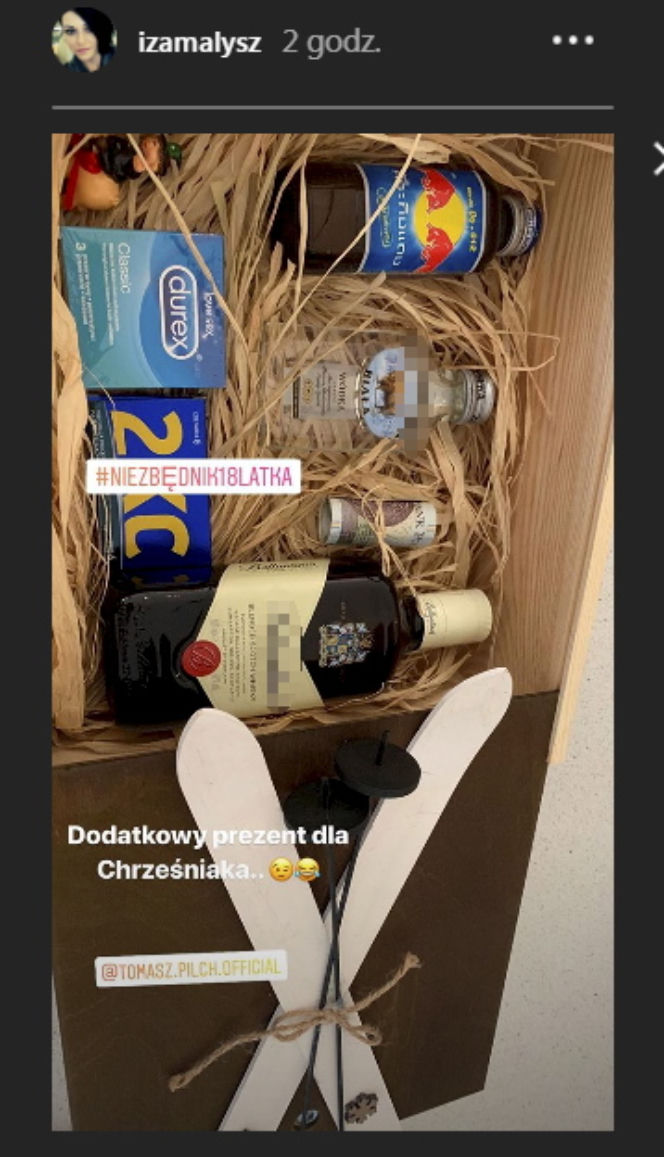 Iza Małysz prezent