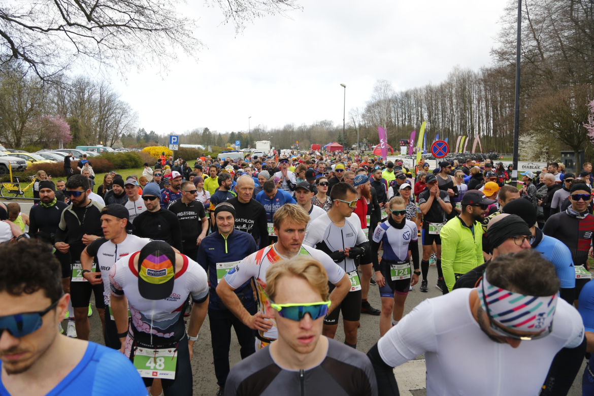 Silesiaman Duathlon Katowice w Dolinie Trzech Stawów. Na starcie stanęło 250 osób