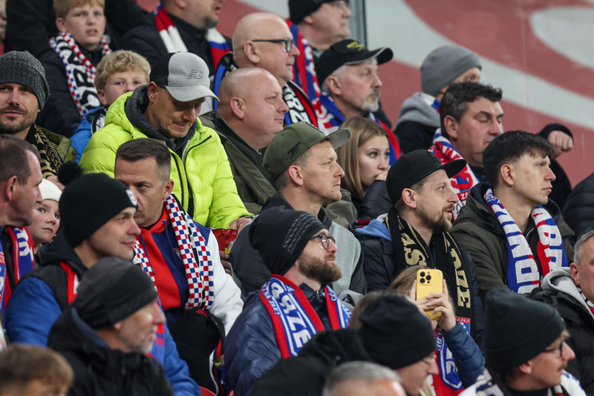 Górnik Zabrze - Legia Warszawa: Zdjęcia kibiców i zawodników z hitu 13. kolejki PKO BP Ekstraklasy