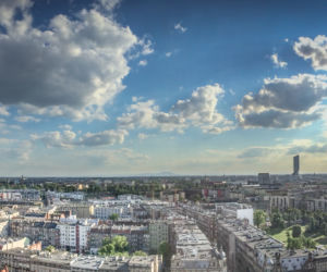 Tak wygląda Wrocław ogladany z najwyższego budynku na Przedmieściu Oławskim