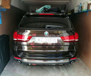 Kradzione BMW X5 odzyskane
