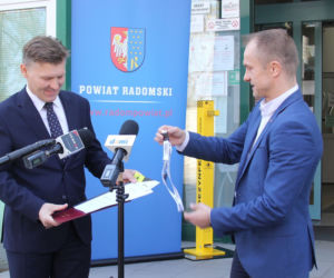 Dezynfekatory trafiły do powiatu radomskiego