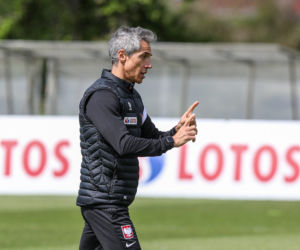 Grzegorz Krychowiak na treningu reprezentacji w Opalenicy