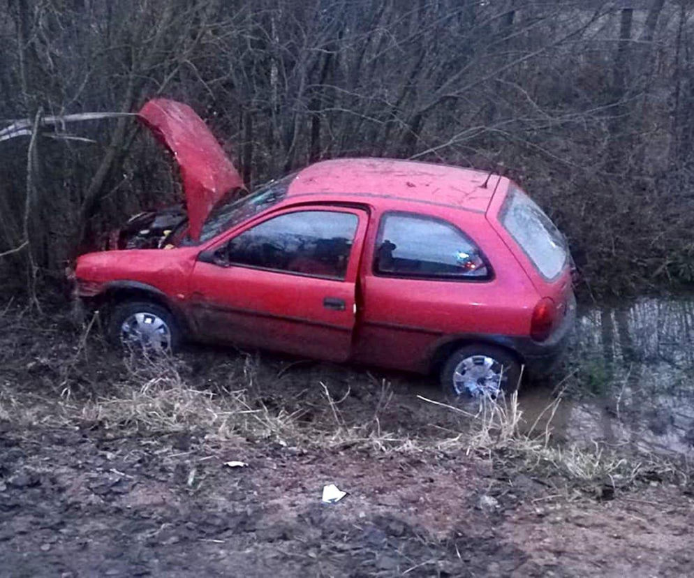 Porzucił pasażerkę po wypadku