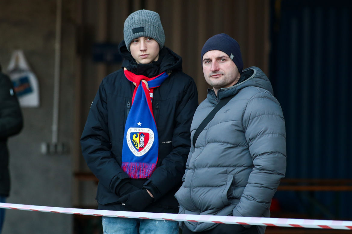 Piast Gliwice - Lech Poznań ZDJĘCIA KIBICÓW 