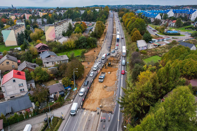 Przebudowa DK94 w Olkuszu - stan na listopad 2025 r.