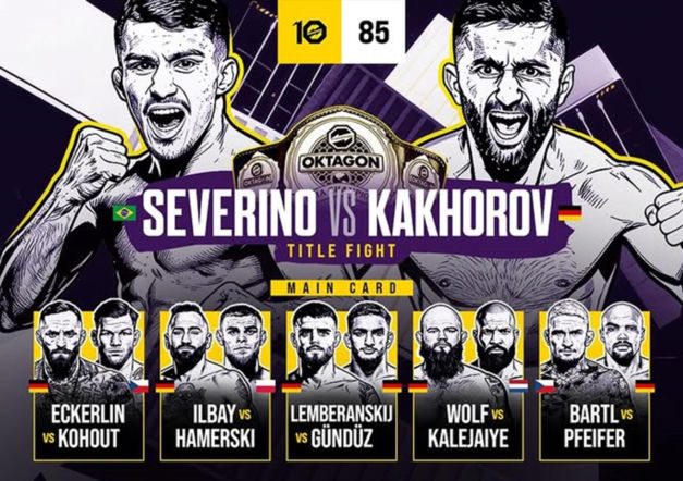 Wielka gala MMA z Polakiem. OKTAGON 85: Transmisja na żywo, gdzie oglądać i karta walk