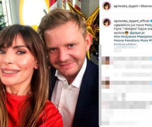To aparat na zęby zmienił Agnieszce Dygant twarz