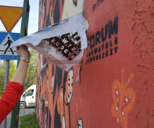 Odsłonięto nowy mural Bydgoszcz otwarta i tolerancyjna