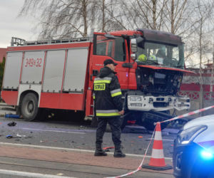 Zginęli w wozie strażackim chwilę po tym jak wyjechali z remizy
