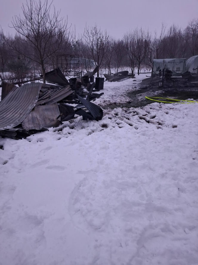 Pożar w Wielkiej Wsi