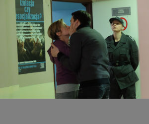 Pierwsza miłość. Sabina (Urszula Dębska), Natan (Krzysztof Kwiatkowski)