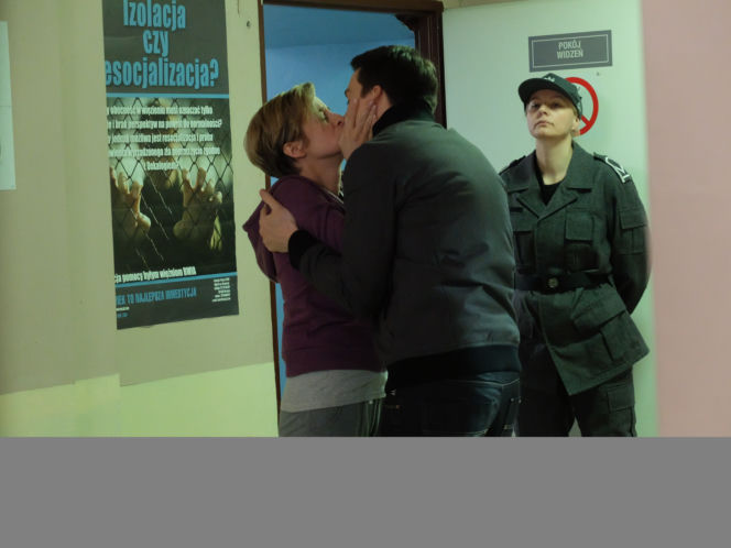 Pierwsza miłość. Sabina (Urszula Dębska), Natan (Krzysztof Kwiatkowski)