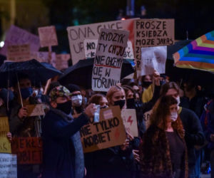 Protesty we Toruniu