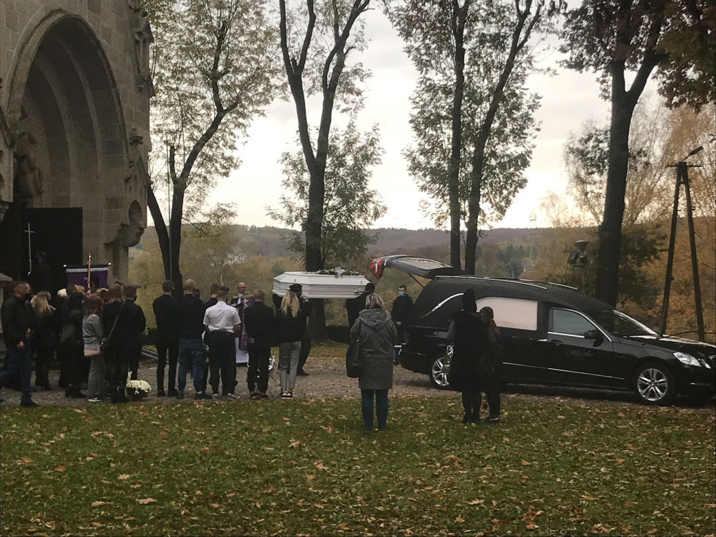 Pogrzeb Patryka W. z Poręby Radlnej