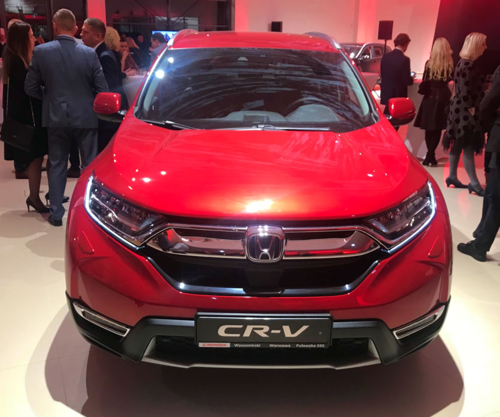 Honda CR-V, prezentacja w salonie Honda Wyszomirski, Warszawa