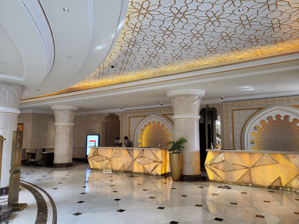 Tak wygląda hotel reprezentacji Polski w Katarze Ezdan Palace Hotel