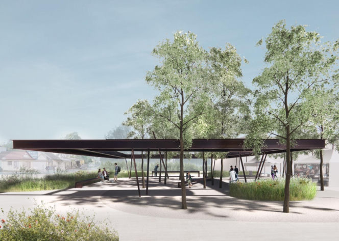 Plac Handlowy w Gorzycach